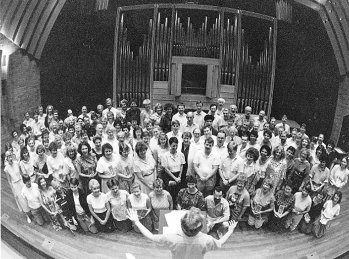 Brisbane Chorale performance 1989